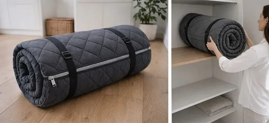 Тонкий матрас-топпер BIONICA Linen Ultra 1 кв.м